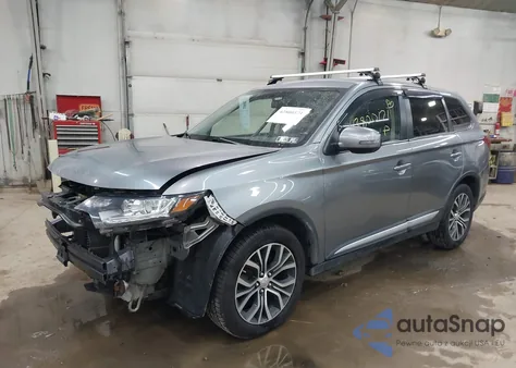 2016 Mitsubishi Outlander Se from USA, damaged, VIN JA4AZ3A36GZ002551